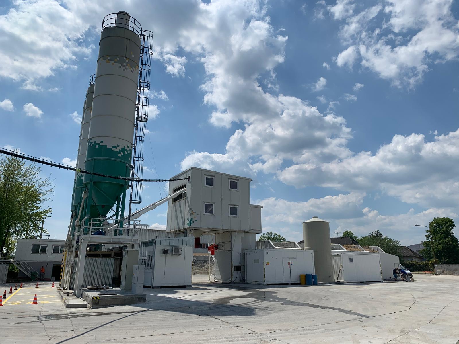 Realizace betonárny TBG Betonmix Vyškov - kompletní výroba a montáž od 3VS Betonservis