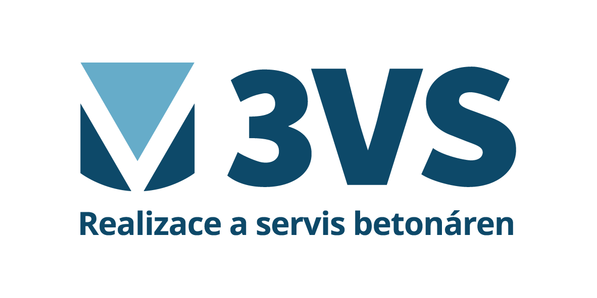 3VS - Betonservis s.r.o. - Logo firmy pro výrobu a servis betonáren