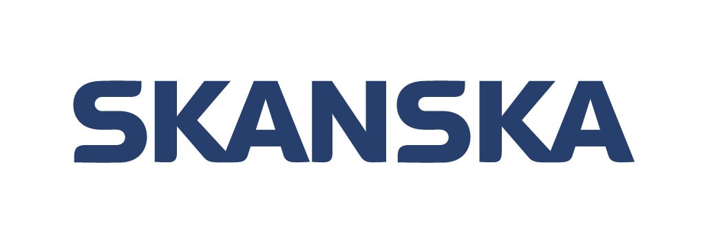 Logo Skanska - stavební společnost využívající služby 3VS Betonservis