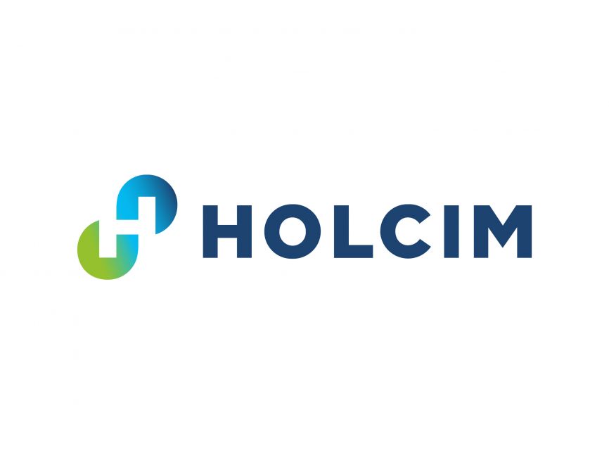 Logo Holcim - globální výrobce cementu a betonu, zákazník 3VS